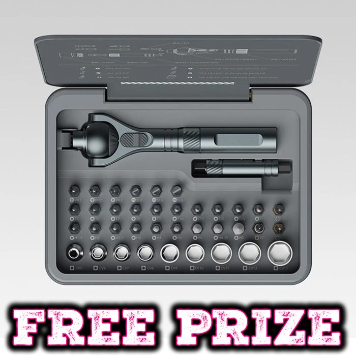 FREE Prize - SakerPlus 40-in-1 Magnetic Drive Set