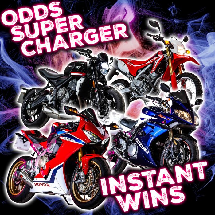 Odds Supercharger (1 in 5 wins) - 200+ Instant Wins