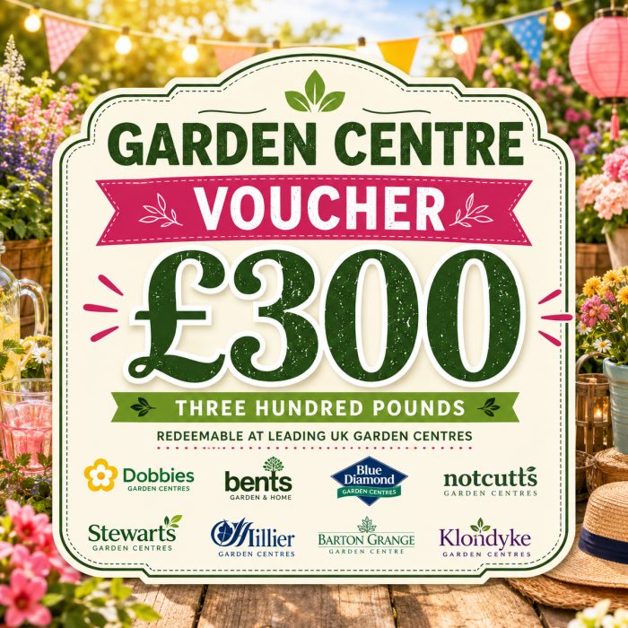 £300 Garden Centre Voucher