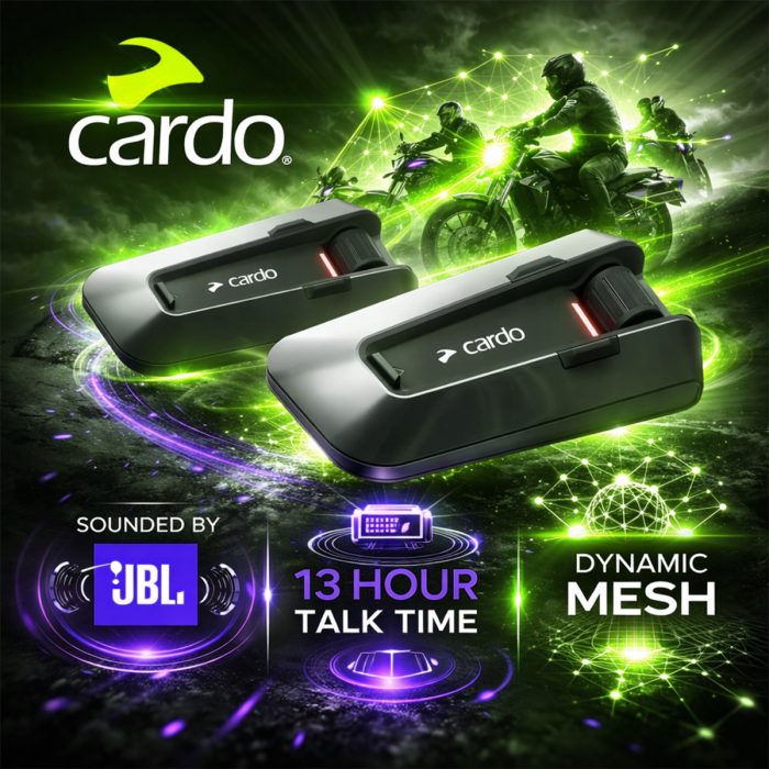 Cardo Packtalk Edge Mesh Intercom - Duo