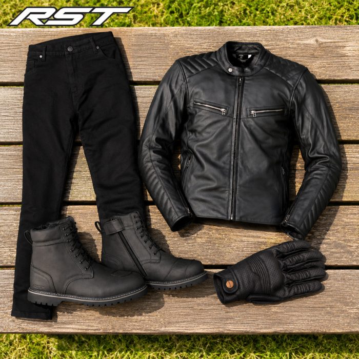 The Retro One - Roadster Jacket, Jeans, Gloves & Boots
