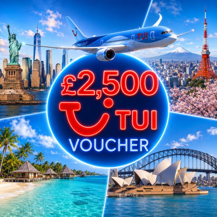 £2,500 TUI Voucher