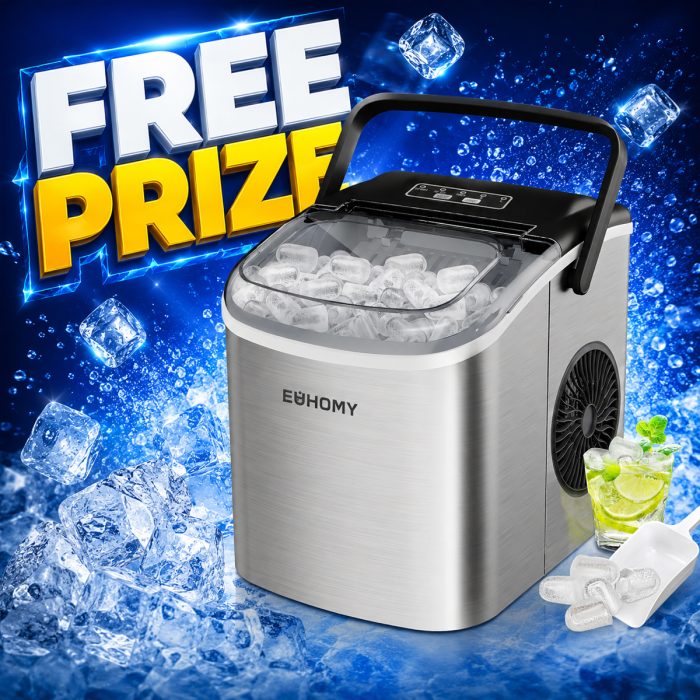 FREE PRIZE: EUHOMY Ice Maker