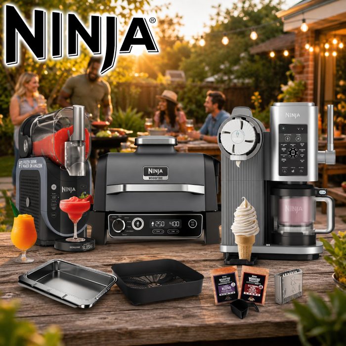 Ninja Summer Bundle - Ninja Woodfire, Ninja Creami, Ninja Slushi