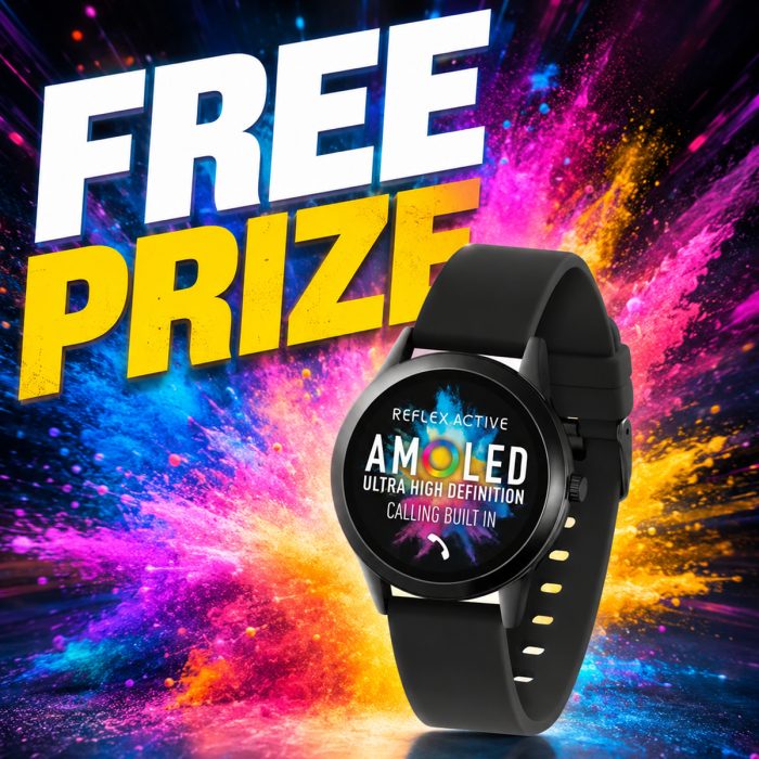 FREE PRIZE: Reflex Active Series 31 Smart Watch