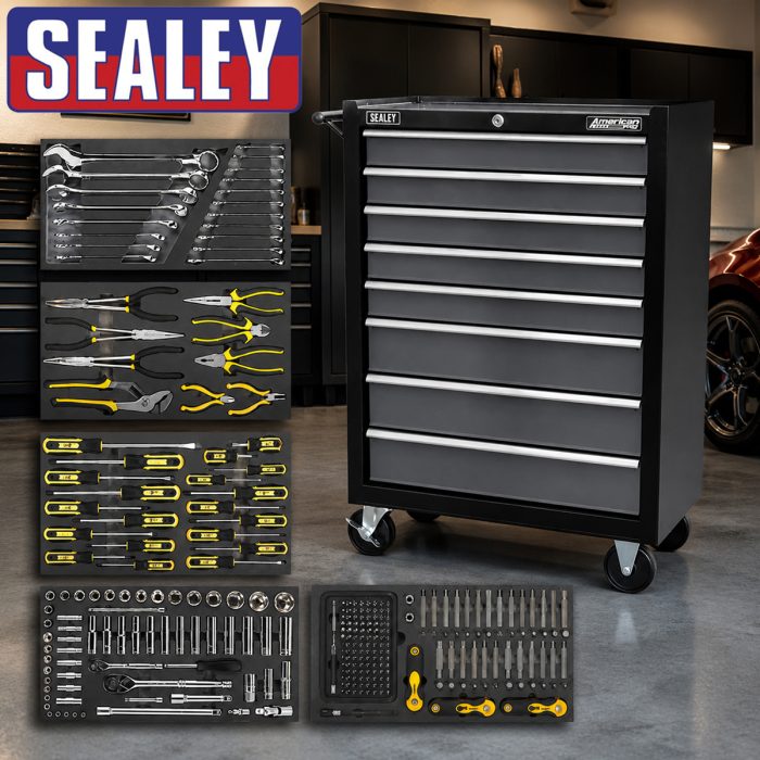 Sealey 8-Draw 302 Piece Super Storage Kit