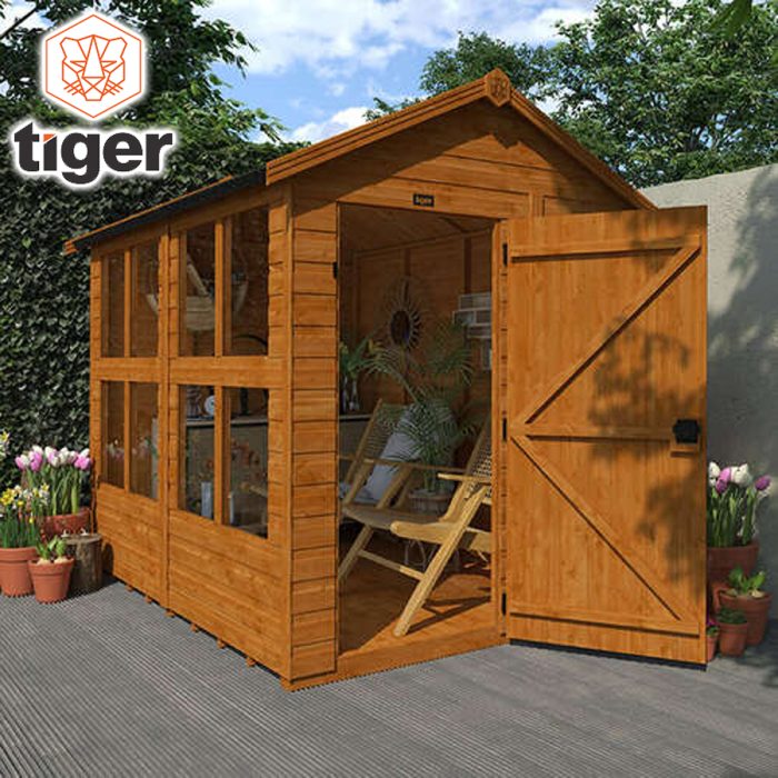 Tiger 8 x 4 Flex Apex Sunroom