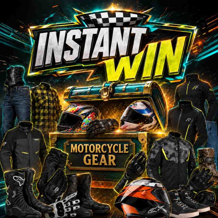 Motorcycle Gear Instant Win