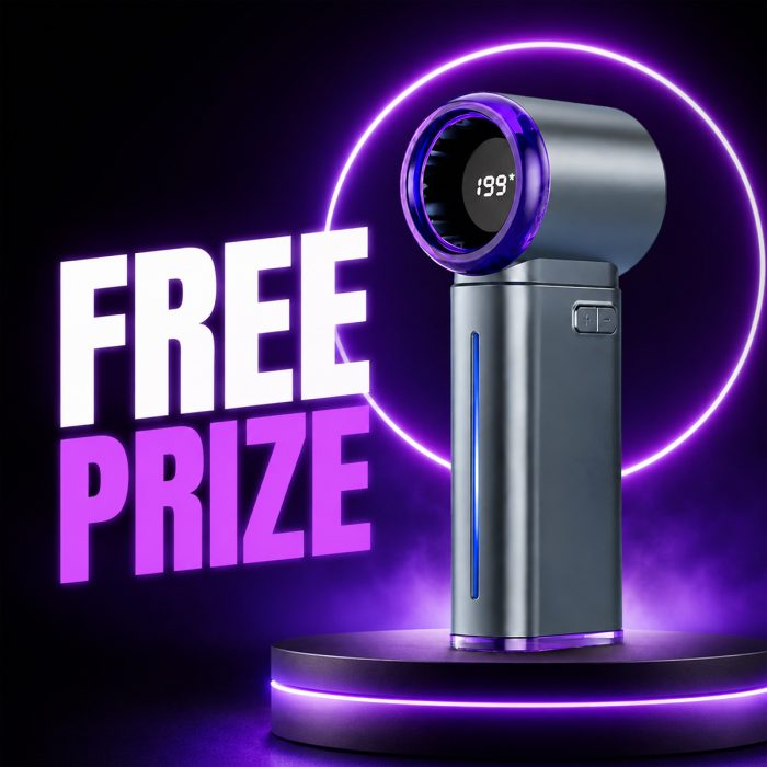 FREE PRIZE: MistsyGo Handheld Misting Fan