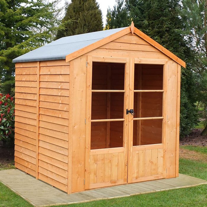 Shire Oatland 6x6 Apex Overlap Wooden Summer House