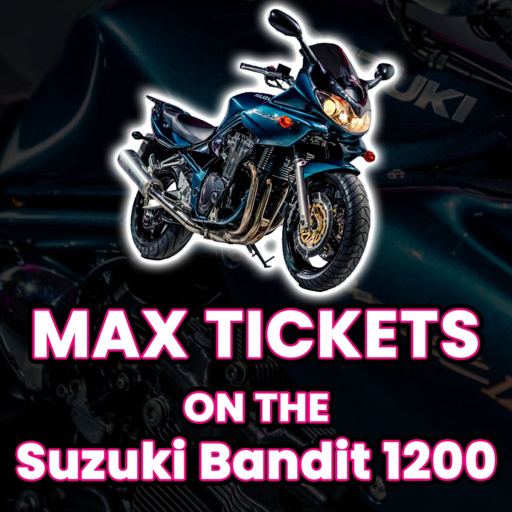 Ticket Bundle Comp: Max Tickets on The Suzuki Bandit 1200