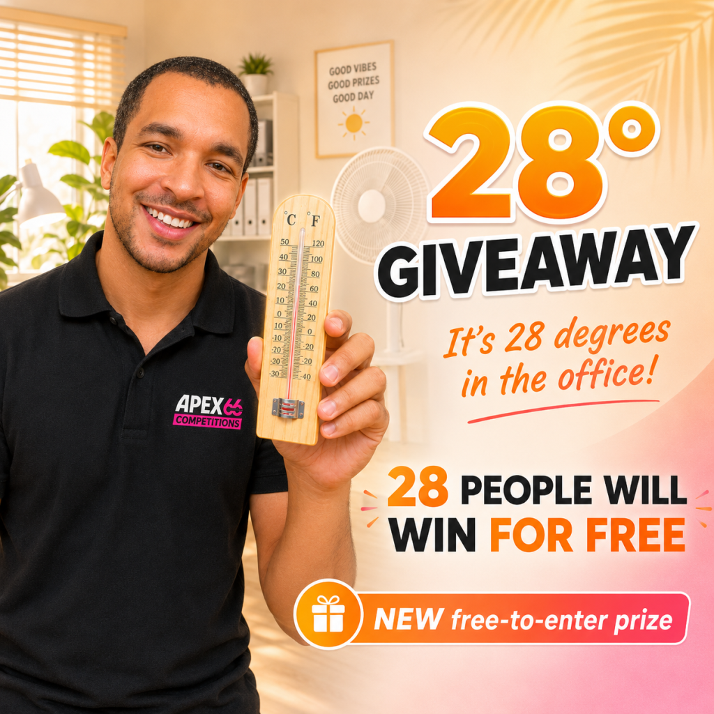 FREE Prize: 28 Winners of £25