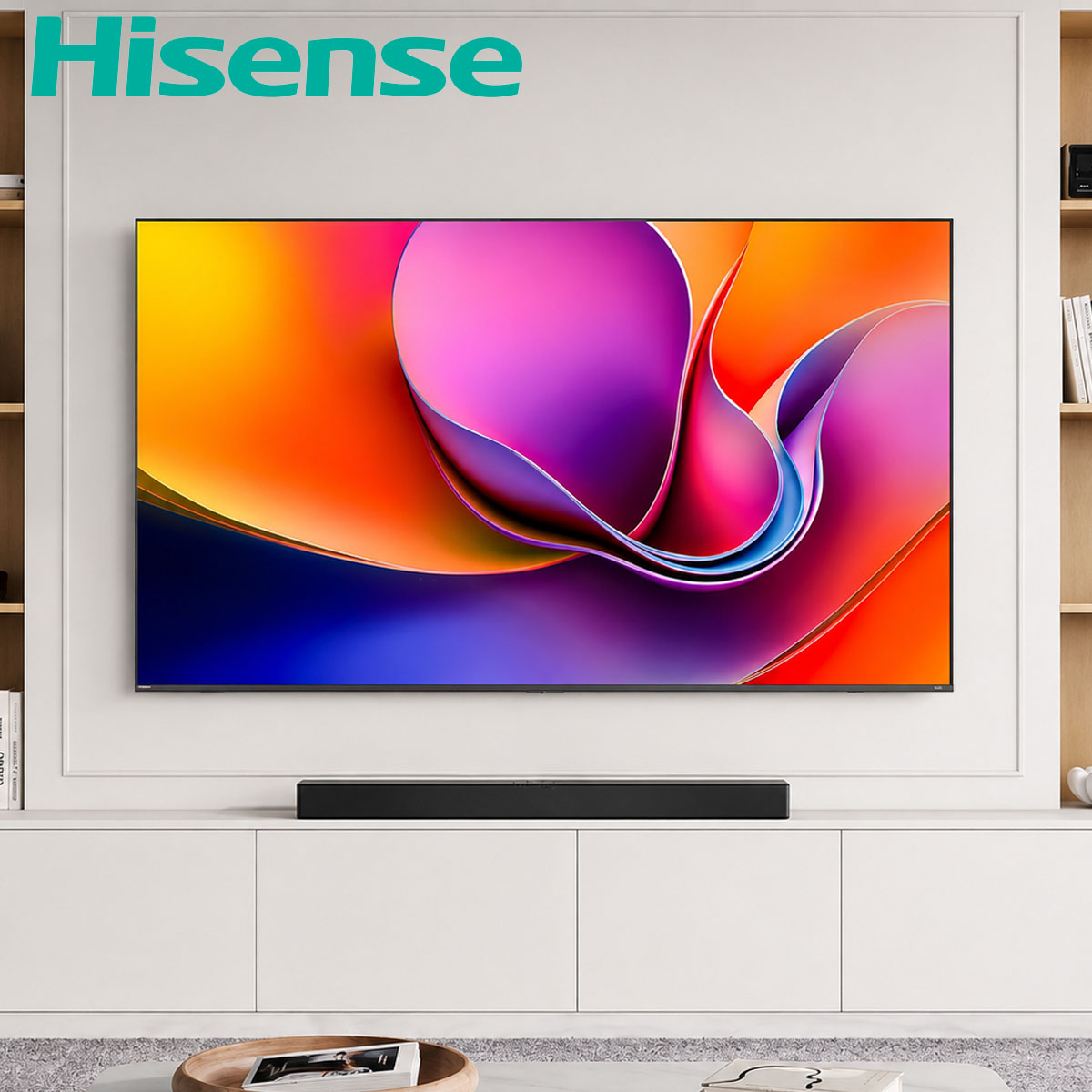 HISENSE A6Q LED 4K HDR Smart TV with Freely – Choice of Size