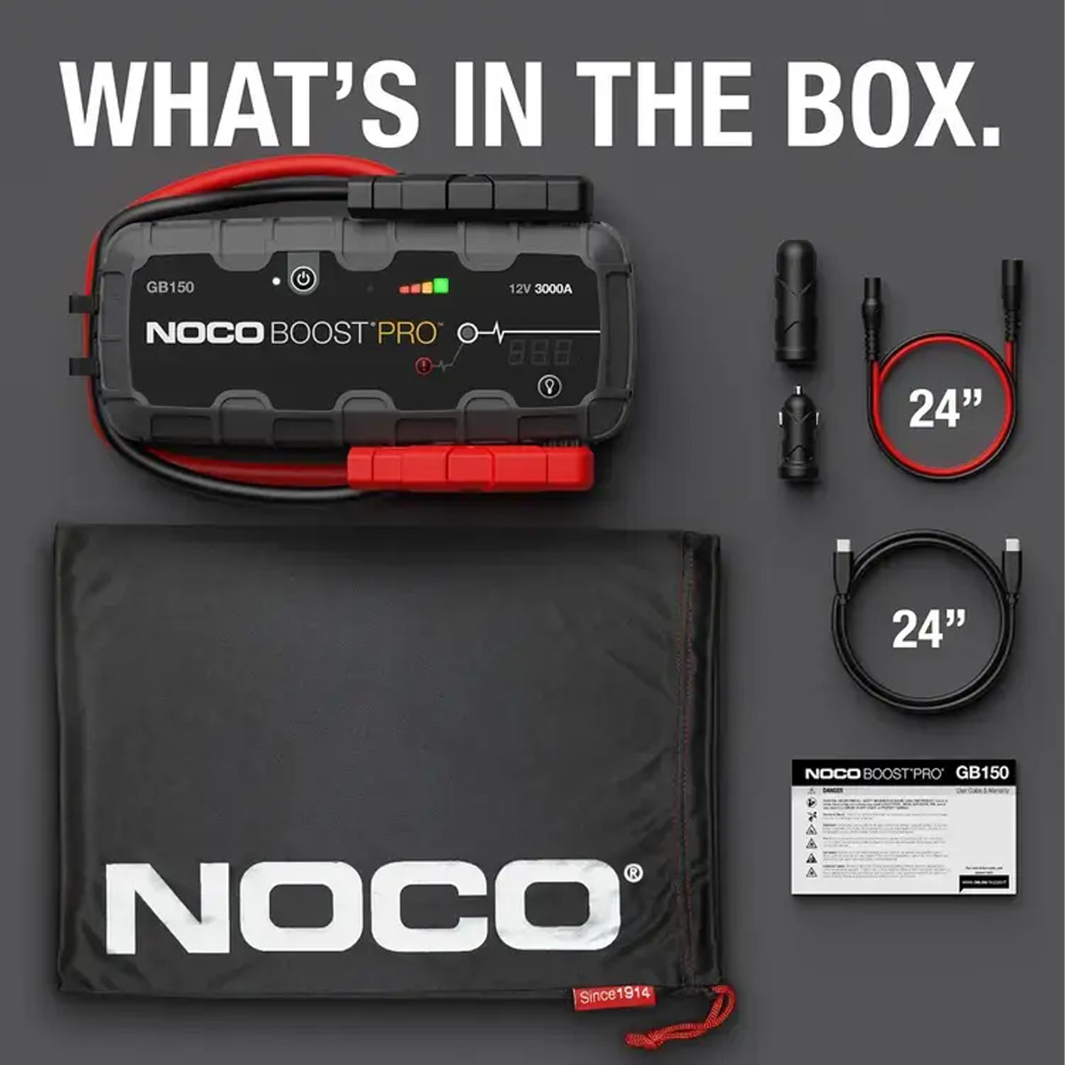 NOCO Boost GB150 Jump Starter & Power Bank - Image 3