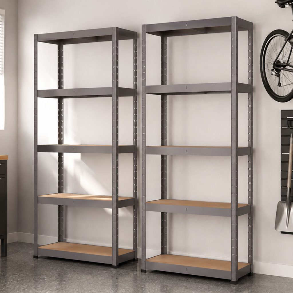 x2 Rb Boss 5 Tier Wood Shelving Kit
