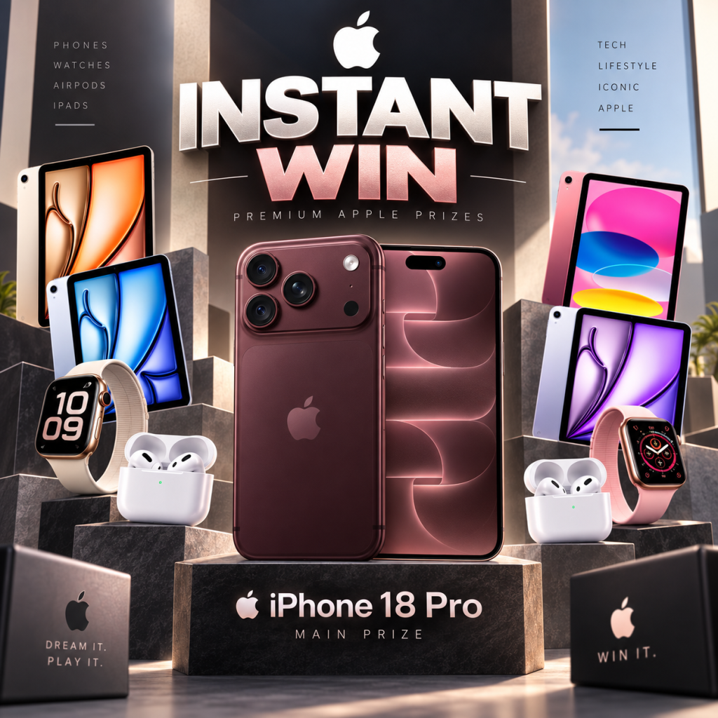 New Apple iPhone 18 Pro Instant Win
