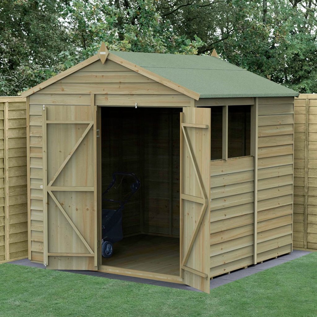 Forest Garden 7×7 Apex Wooden Shed