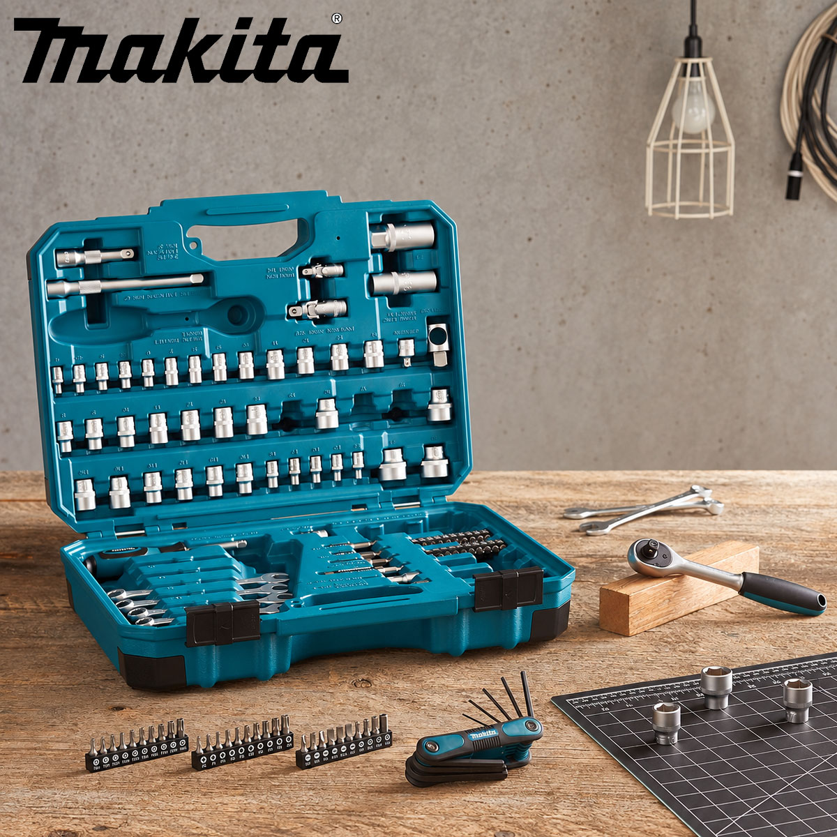Makita 120 Piece Maintenance Set
