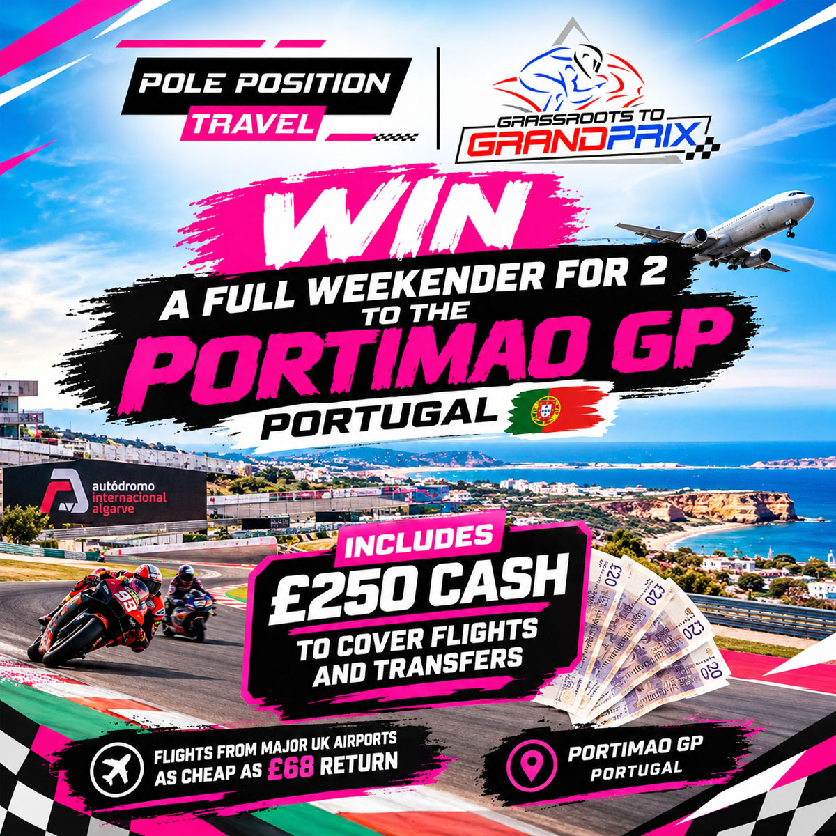 MotoGP Portimao Weekend – Grassroots Fund Raiser