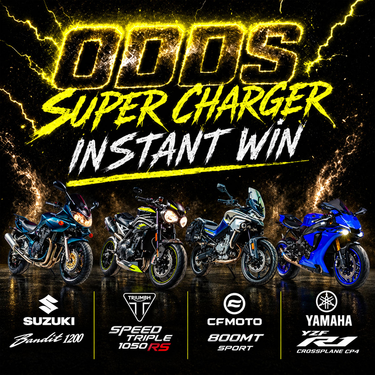 Odds Supercharger (1 in 5 wins) – 200+ Instant Wins