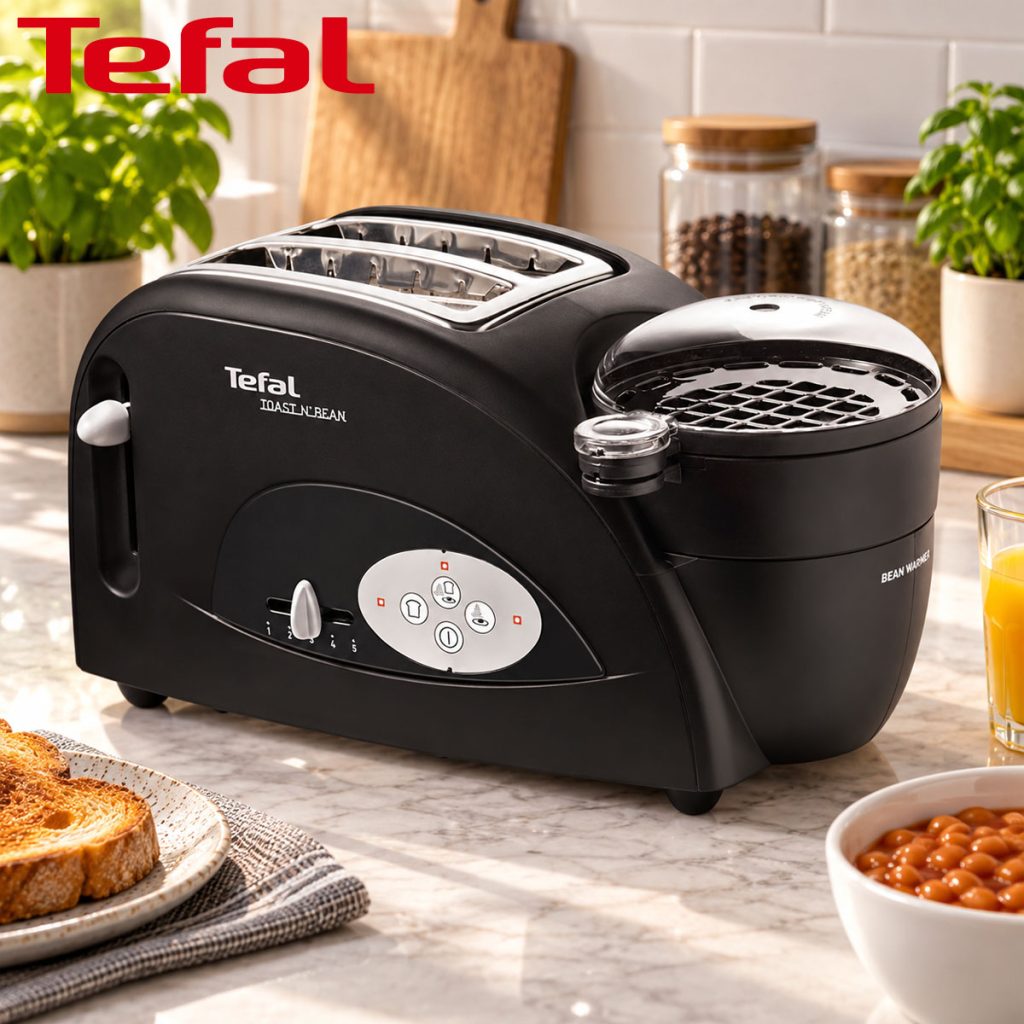 Tefal Toast n Bean 2 Slice Toaster and Bean Maker