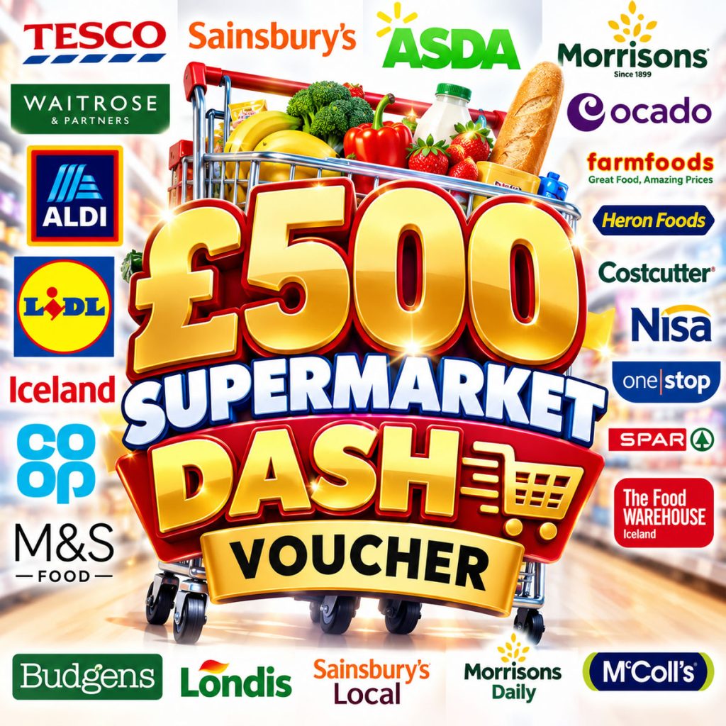 £500 Supermarket Dash Voucher