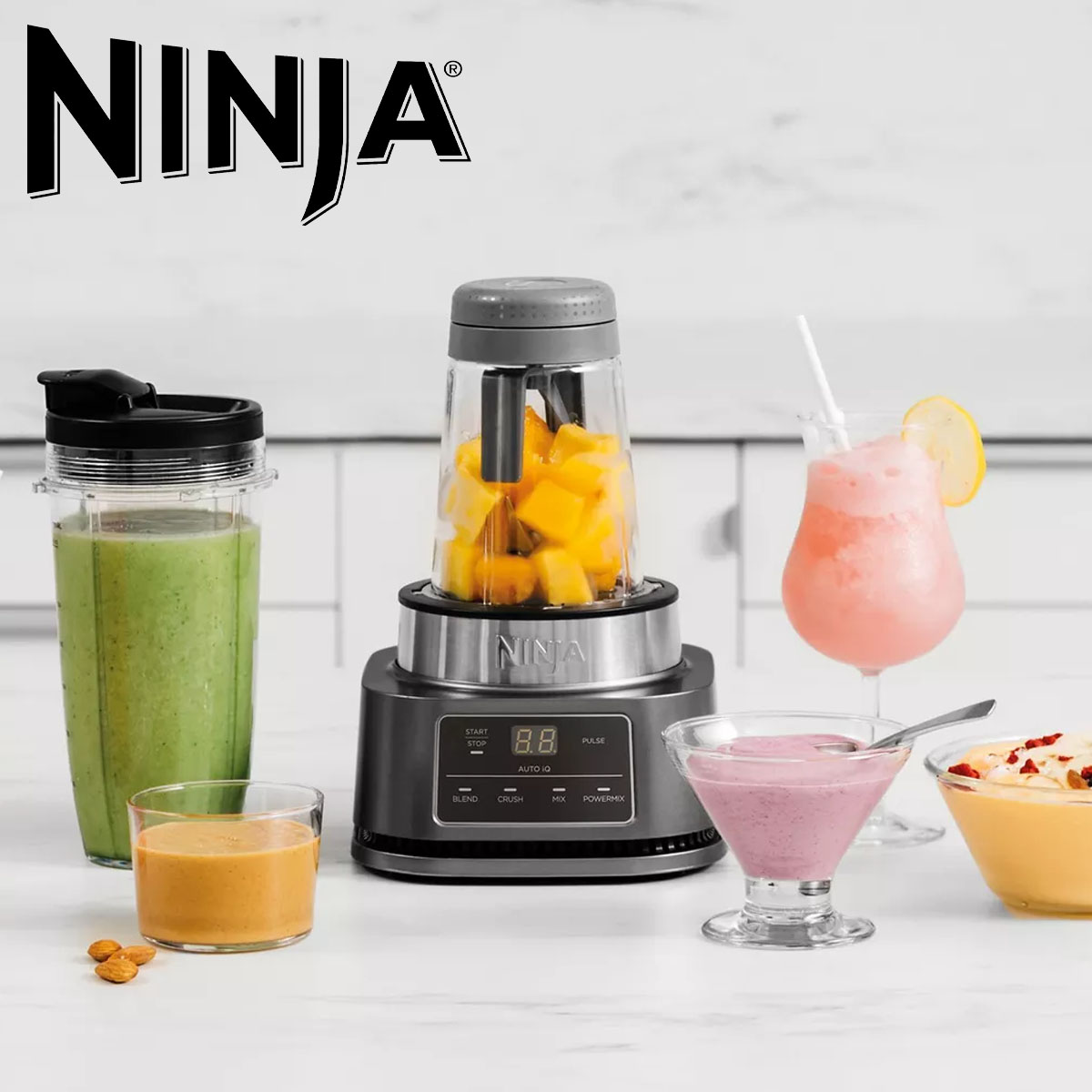Ninja Foodi Power Nutri Blender 2-in-1 with Smart Torque & Auto-iQ