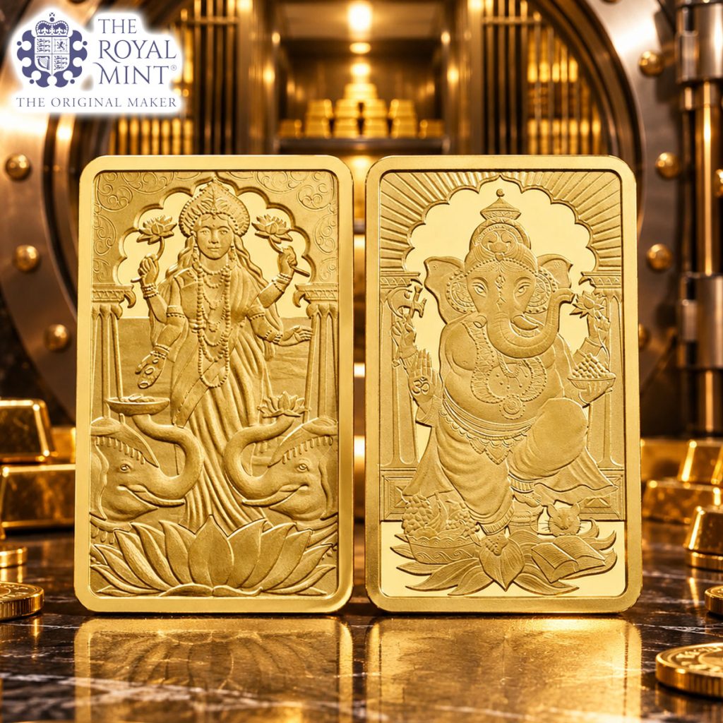 The Ganesh & Lakshmi 2g Gold Bullion Bar Bundle