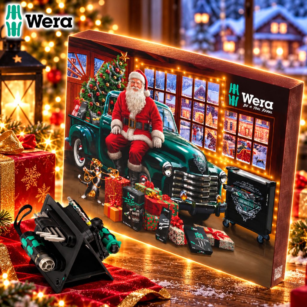 Wera 2026 Advent Calendar (24 Pieces)