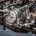 Ducati Monster 821 engine lhs