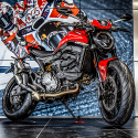 Ducati Monster Plus new front